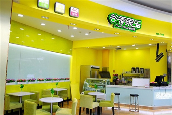 谷香果乐饮品