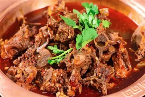 龙虾羊蝎子火锅店