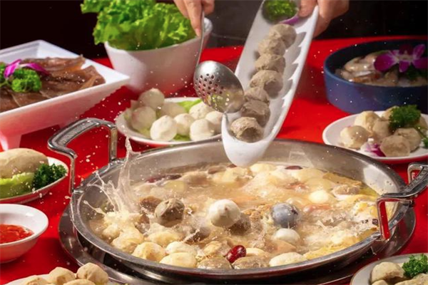 潮汕牛肉丸火锅