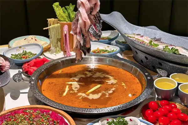 抓鱼吃火锅