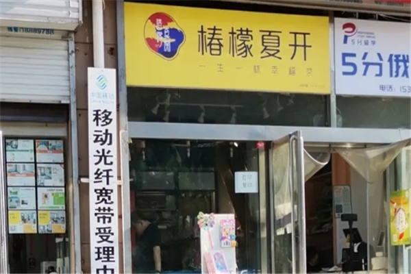 椿檬夏开奶茶