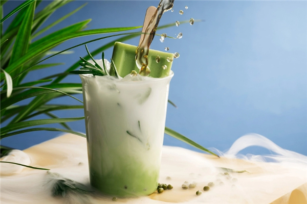 指饮奶茶