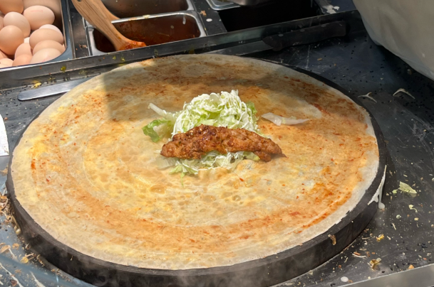 炉爷肉撕煎饼