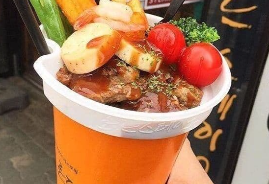 佳味佳牛排杯