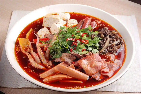 大口霸干拌冒菜