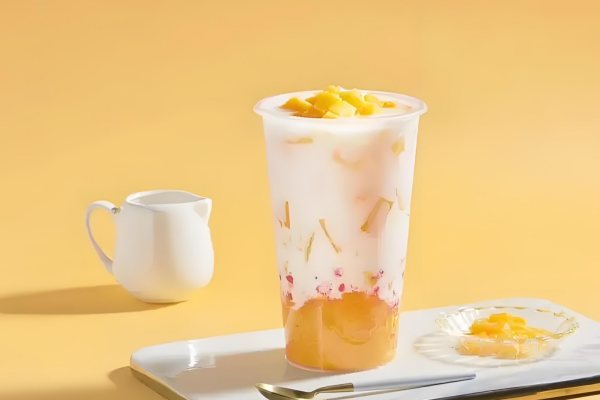 冰雪鲜橙奶茶