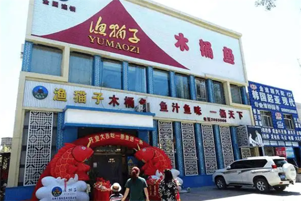 渔猫子木桶鱼