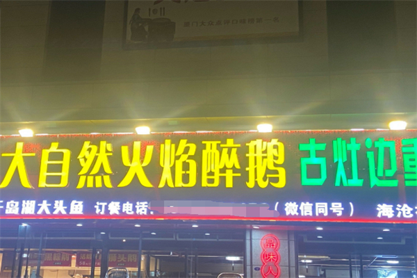 大自然火焰醉鹅