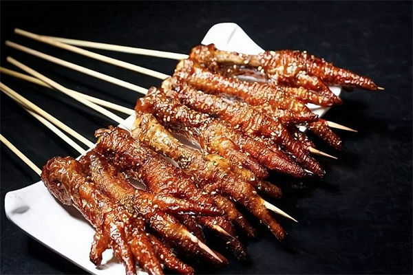 阿炳烤鸡爪