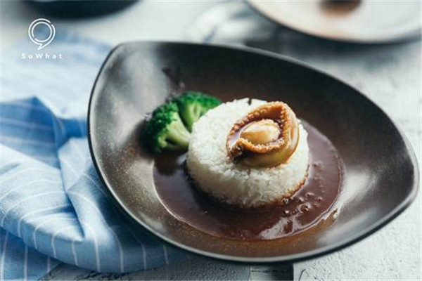 上隐食补鲍鱼饭