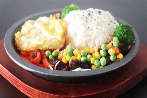 联盟港式铁板炒饭