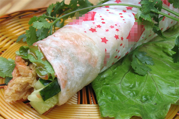 鲍脾气卷饼
