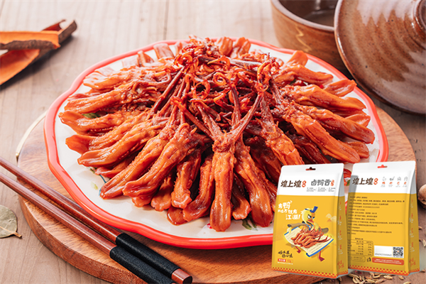 煌上煌鸭脖