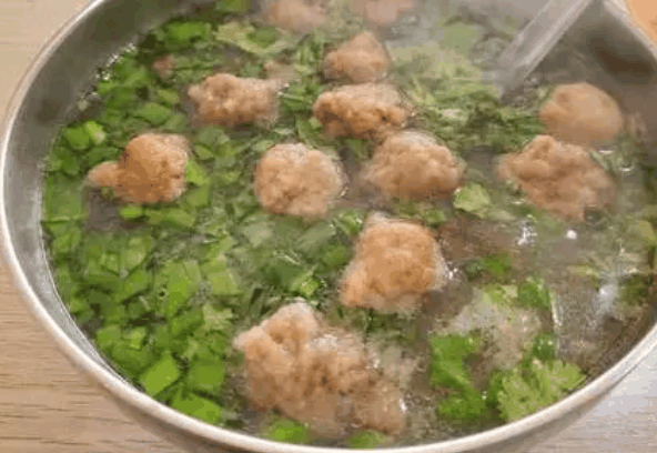 博爱牛肉丸子汤