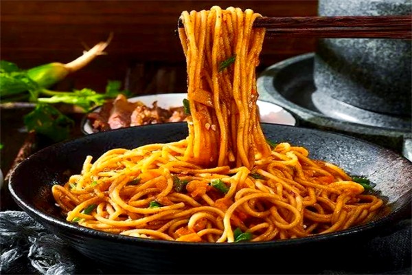 热热凉凉热干面