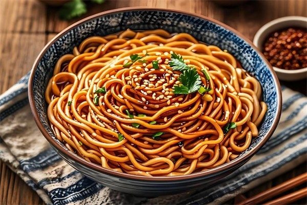 热热凉凉热干面