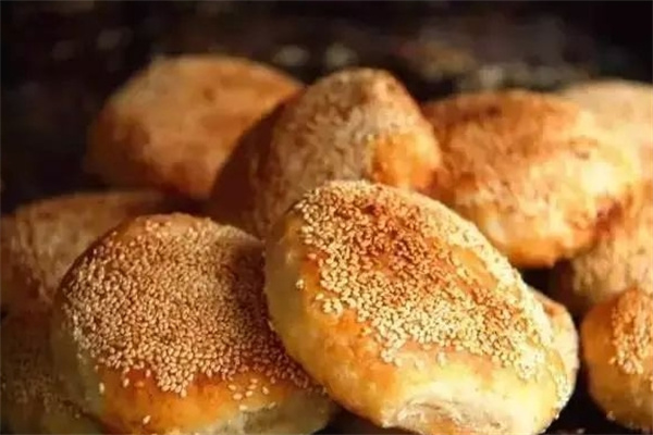 烧饼熟了