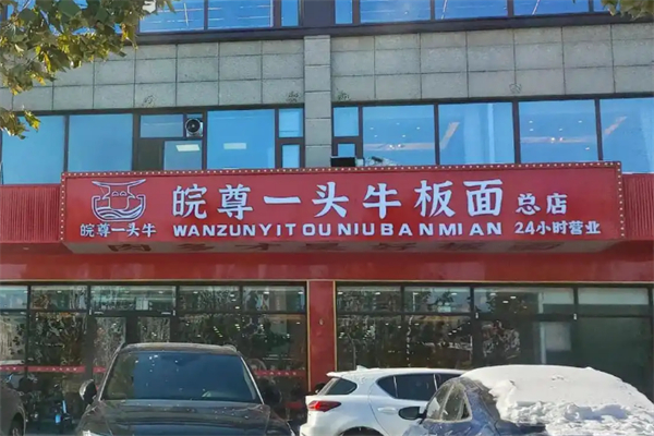 皖尊一头牛板面