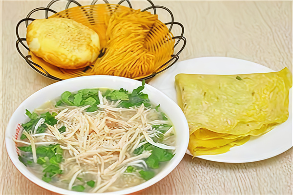 真世味油饼母鸡汤 真世味油饼母鸡汤