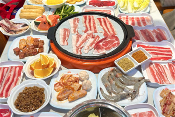汉俪轩自助烤肉火锅