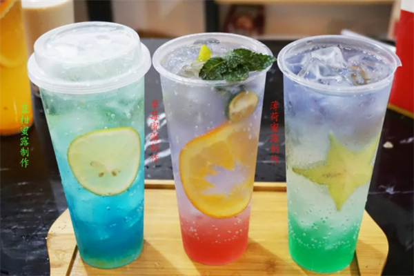 蜜露雪奶茶