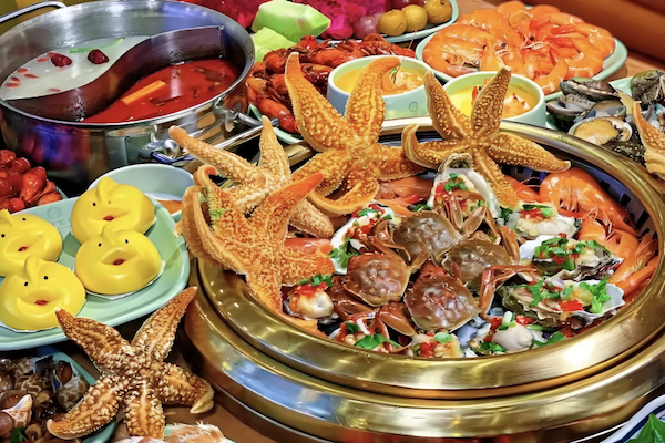 金海湾自助烤肉火锅