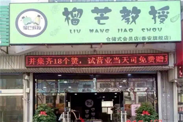 榴芒教授水果店