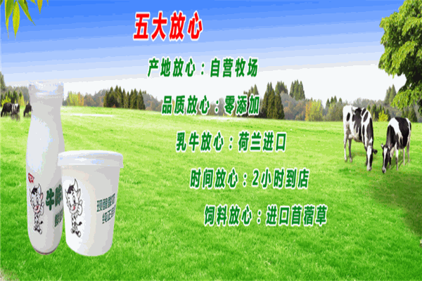 扬子江牛哞哞鲜奶栈