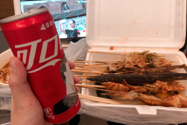 可乐烧烤