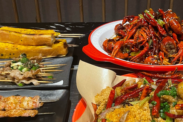 虾吻小龙虾香辣蟹烧烤牛蛙 虾吻小龙虾香辣蟹烧烤牛蛙