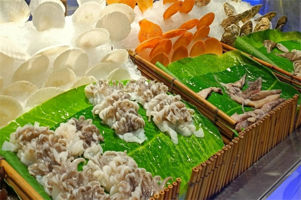 汉轩宫海鲜自助烤肉