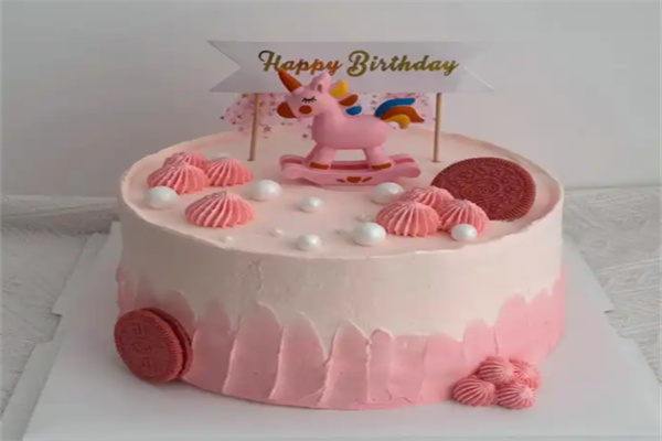 绮麦动物奶油生日蛋糕冰淇淋