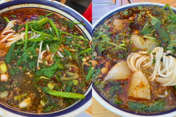 孙教头生烫牛肉米线
