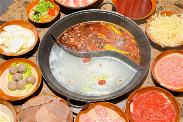 清真韩家鲜食材火锅