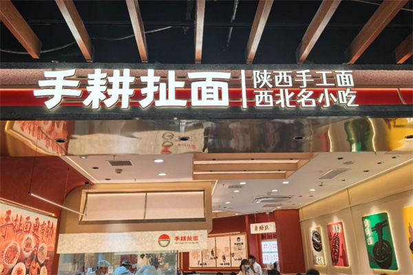 手耕陕西扯面肉夹馍