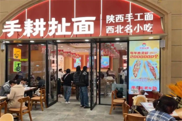 手耕陕西扯面肉夹馍
