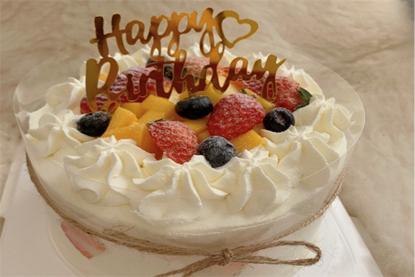 小帅熊生日蛋糕