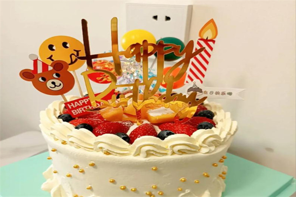 甜蜜π创意手工生日蛋糕