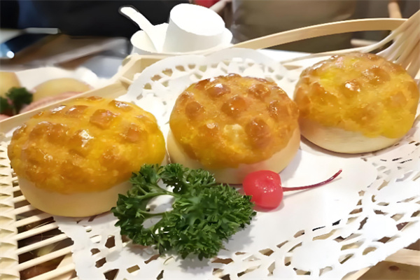 葱鸭拾光广式菠萝包 葱鸭拾光广式菠萝包
