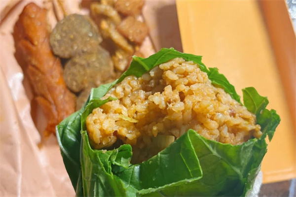 米打滚饭包凉皮炸串