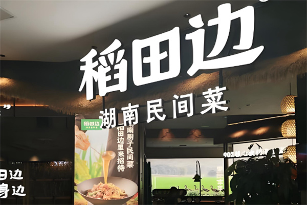 稻田边湖南民间菜 稻田边湖南民间菜