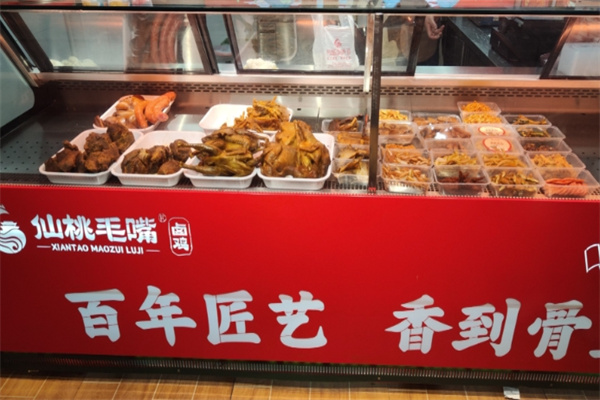 仙桃毛嘴卤鸡