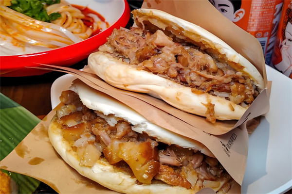 香族坊腊汁肉夹馍