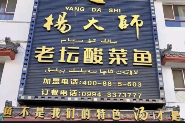 杨大师老坛酸菜鱼