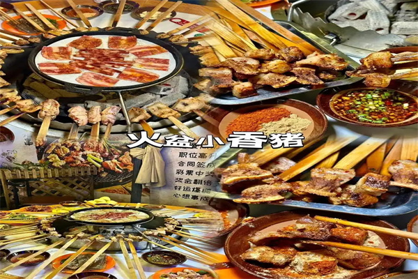 火盆小香猪