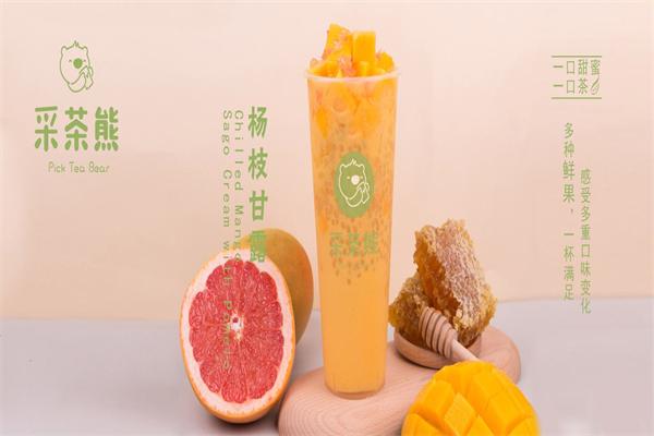采茶熊奶茶加盟