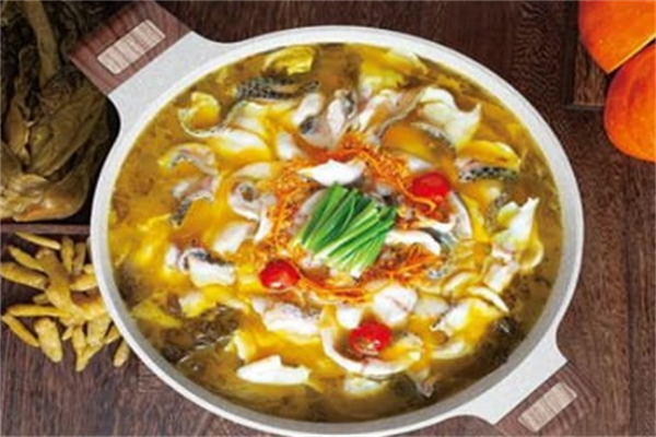 川格格招牌榴莲酸菜鱼