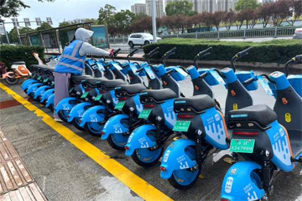 哈啰出行共享电动车