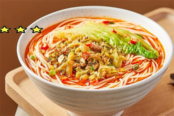 渝虹老坛酸菜面