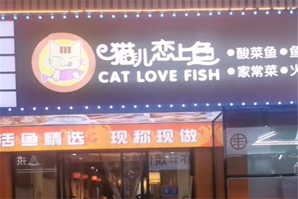 猫儿恋上鱼老牌酸菜鱼 猫儿恋上鱼老牌酸菜鱼